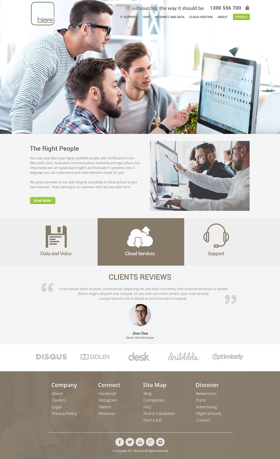 Web Design by Ayesha Khan for Bias | Design #14366818