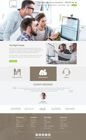 Web Design by Ayesha Khan for Bias | Design #14366818