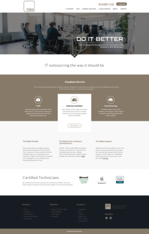 Web Design by Da Miracle for Bias | Design #14307906