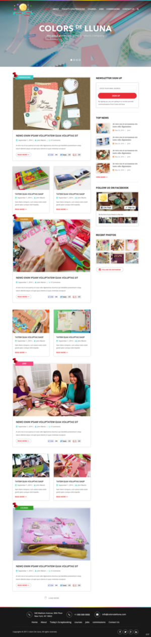 Wordpress Design by pb for Ultratone Iberica S.L. | Design: #14281907