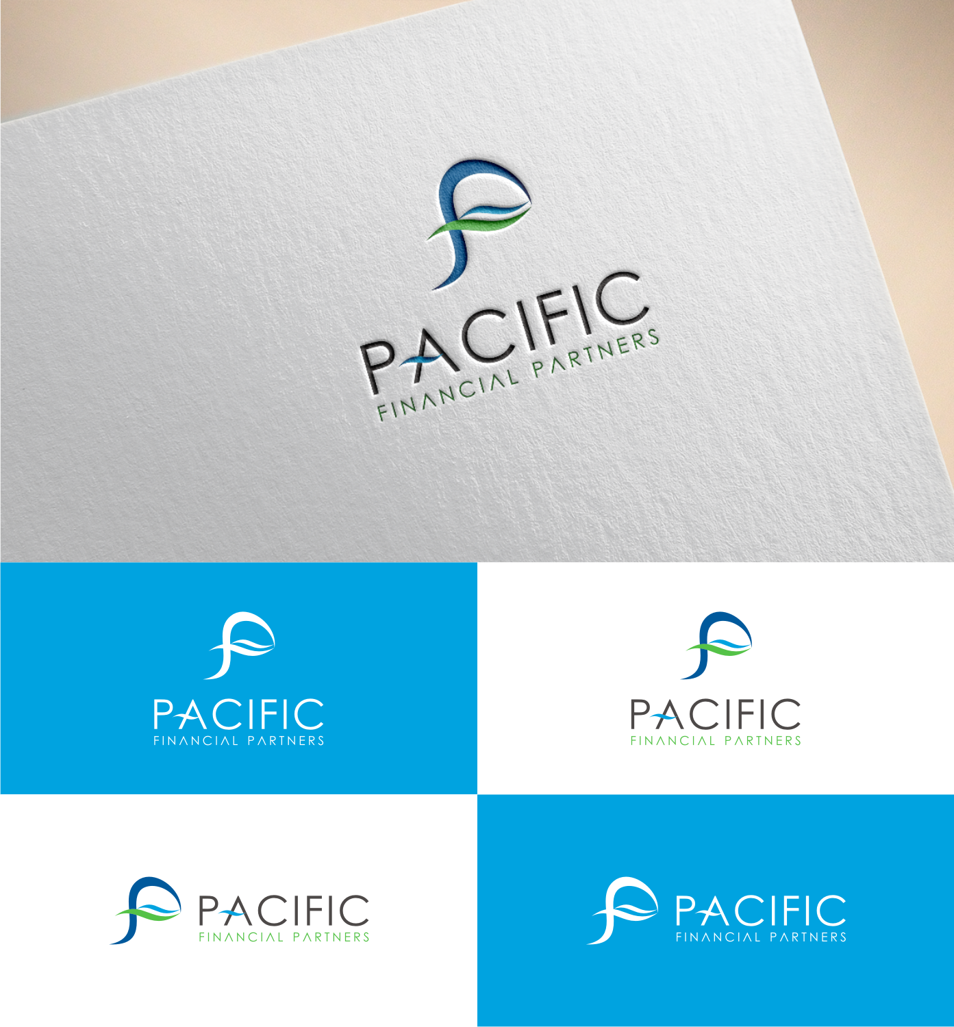 Logo Design by MKR for Pacific Financial Partners | Design #14284142
