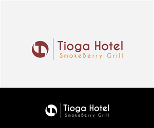 Tioga Hotel            SmokeBerry Grill | Logo Design by Ajay Soni