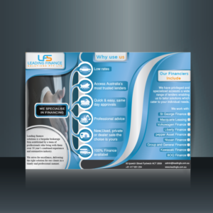 Flyer Design by Owleria for Leading Finance Solutions Pty Ltd | Design: #14360916