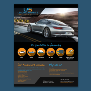 Diseño de Flyer por banedsgn para Leading Finance Solutions Pty Ltd | Diseño #14302681