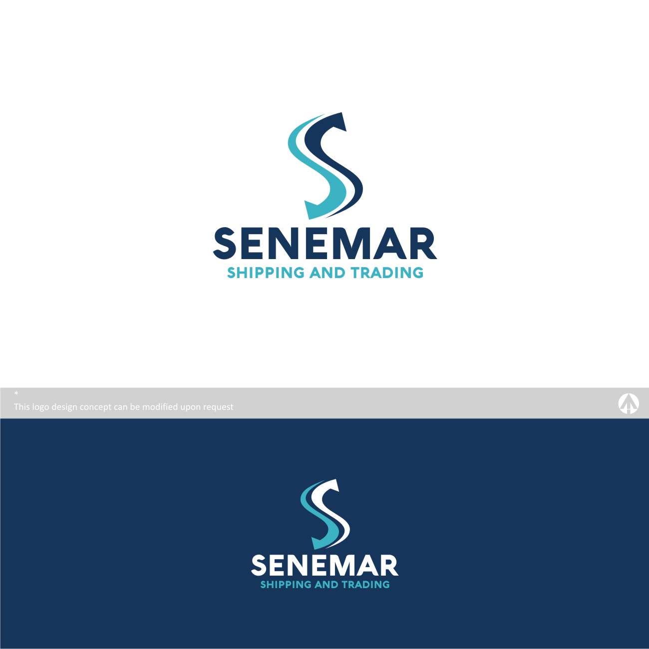 Logo Design by MBARO for senemar shipping | Design #14320738