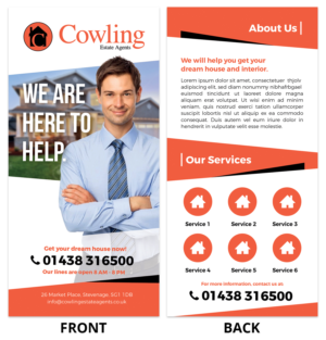 Cowling Estate Agents - Better as standard. Flyer | Flyer Design by Claireative