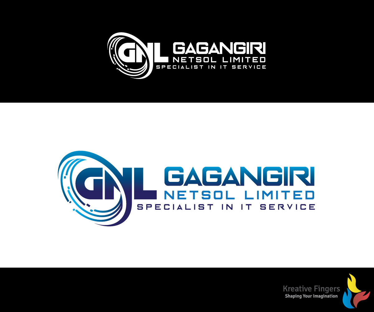 Diseño de Logo por Kreative Fingers para Gagangiri Netsol Limited | Diseño: #14288933