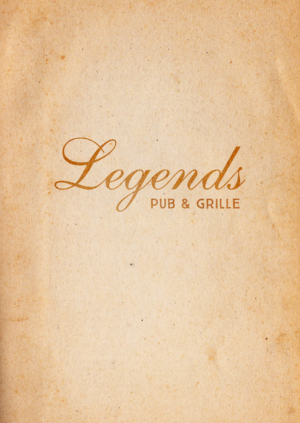 Menu Design by mrmrnjr for Legends Pub & Grille | Design: #14443249