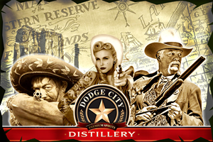 Dodge City Micro Distillery Spirit Sales Poster  | Diseño de Póster por NILDesigns