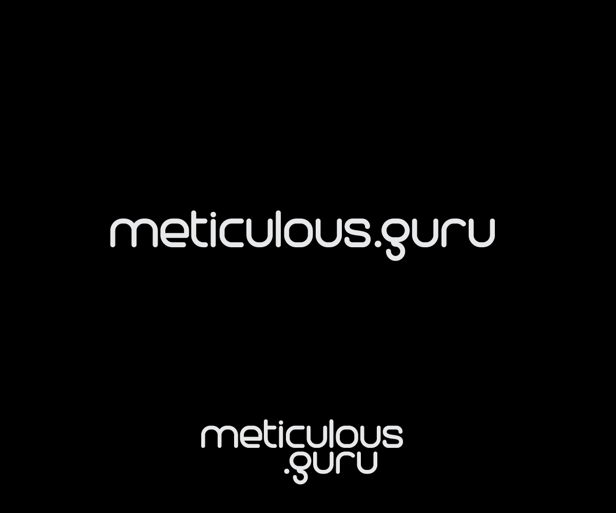 Logo Design by Alien Cookie for meticulous.guru | Design #14473831