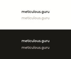 Logo-Design von ASG DESIGN für meticulous.guru | Design: #14468967