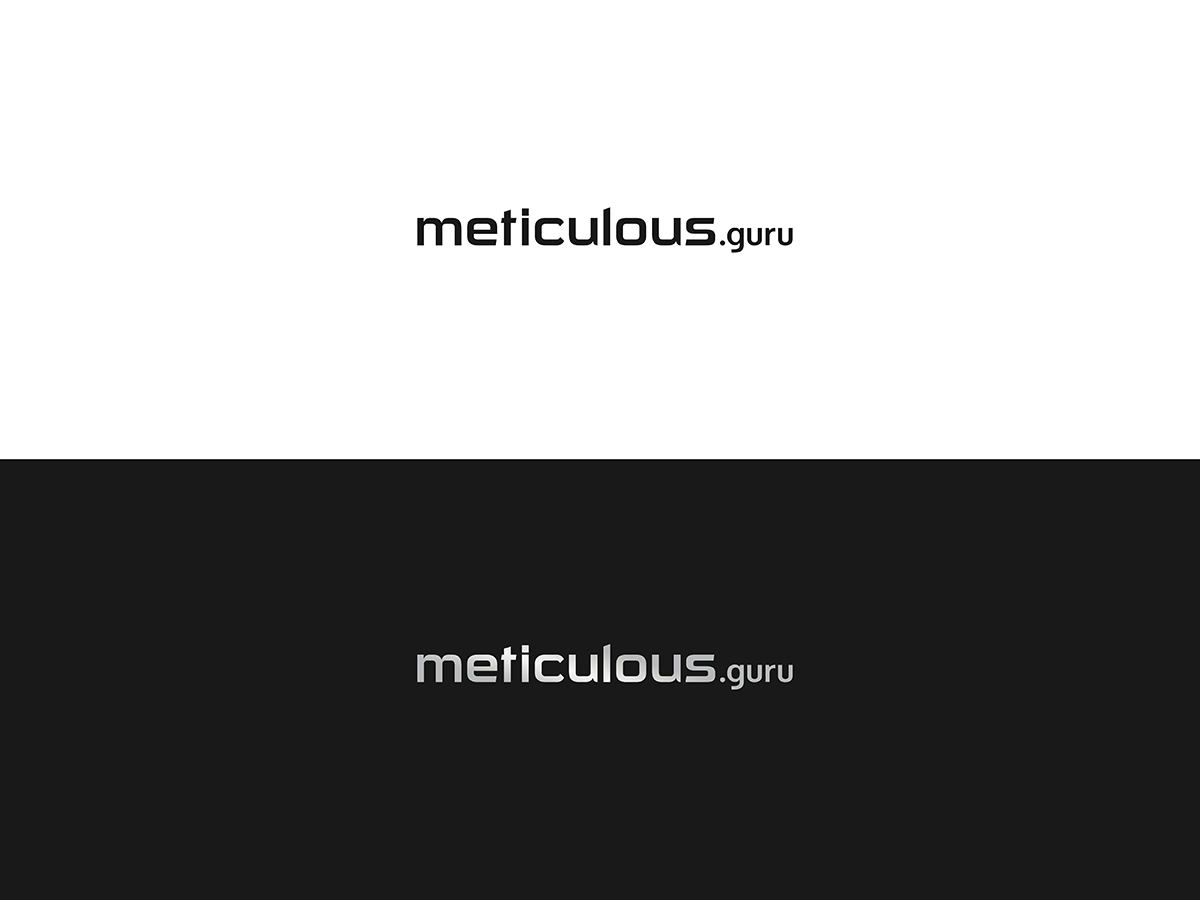 Logo Design by nzvm for meticulous.guru | Design #14520438