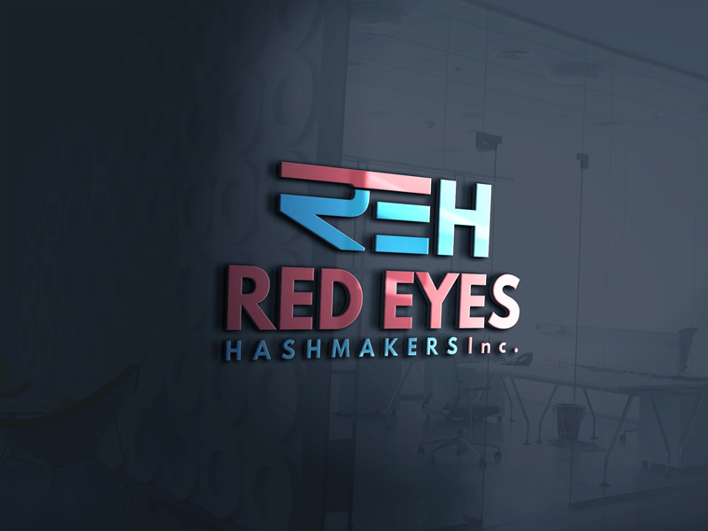 Logo Design by Top king  designer for Red Eyes Hashmakers Inc. | Design #14299158