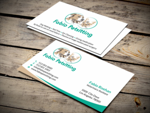 Business Card Design by SKYdesign for Fabio's Pro Pet Care 777 | Design: #14274034