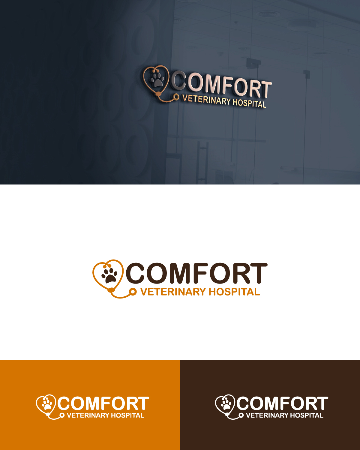 Logo Design by Anekaa for Comfort Veterinary Hospital | Design #14342069