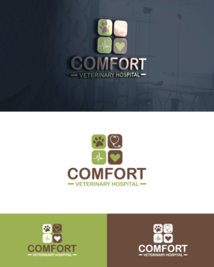 Logo Design by Anekaa for Comfort Veterinary Hospital | Design: #14385703