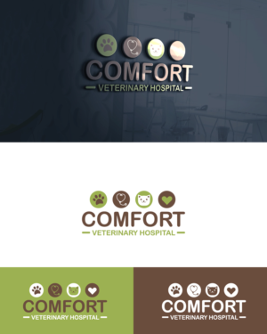 Logo Design by Anekaa for Comfort Veterinary Hospital | Design: #14385712