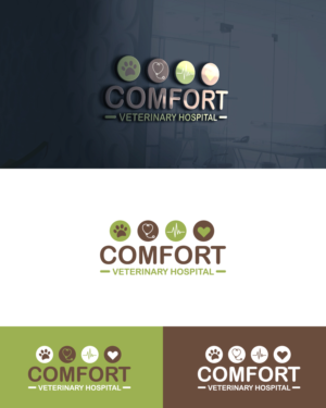 Logo Design by Anekaa for Comfort Veterinary Hospital | Design: #14526322