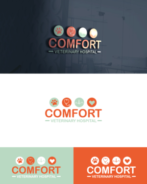 Logo Design by Anekaa for Comfort Veterinary Hospital | Design: #14561084