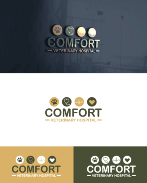 Logo Design by Anekaa for Comfort Veterinary Hospital | Design: #14561090