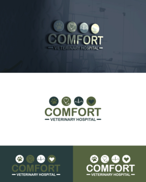 Logo Design by Anekaa for Comfort Veterinary Hospital | Design: #14614522