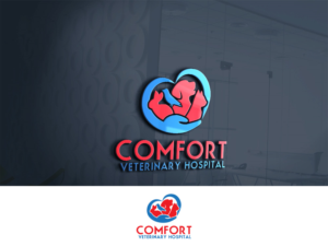 Logo Design by abstraxt for Comfort Veterinary Hospital | Design: #14284191