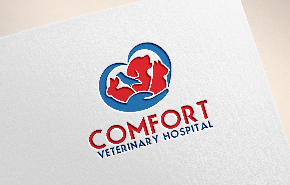 Diseño de Logo por abstraxt para Comfort Veterinary Hospital | Diseño #14284192