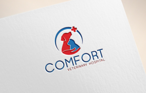 Logo Design by abstraxt for Comfort Veterinary Hospital | Design: #14284193
