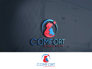 Logo Design by abstraxt for Comfort Veterinary Hospital | Design: #14284194