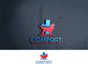 Logo Design by abstraxt for Comfort Veterinary Hospital | Design: #14284195