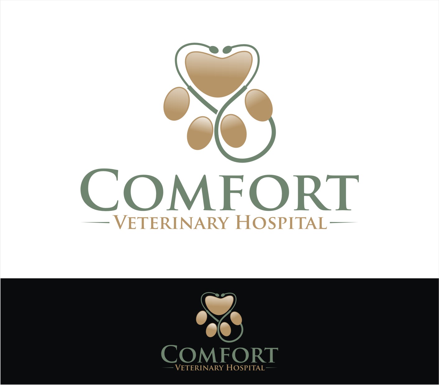 Logo Design by Soul Light for Comfort Veterinary Hospital | Design #14291082