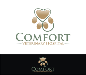 Logo Design by Soul Light for Comfort Veterinary Hospital | Design: #14291082