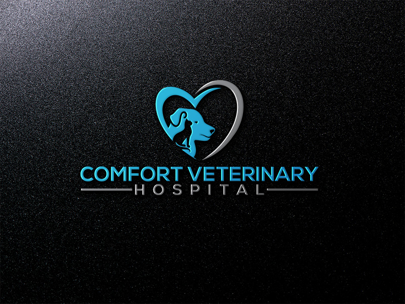 Logo Design by Swatches Design Solution for Comfort Veterinary Hospital | Design #14291105