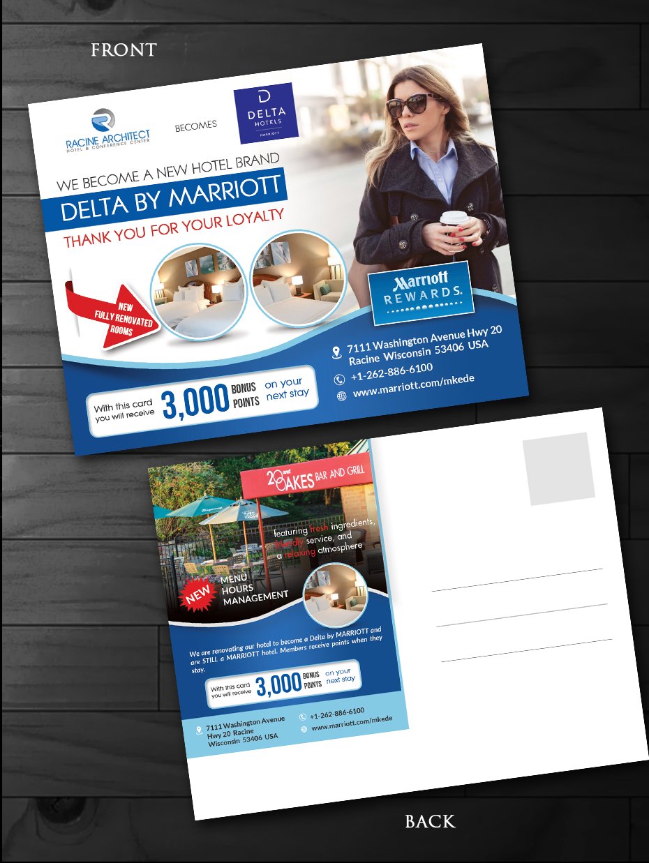 Design de Carte Postale par innovative earth pour CHD Investments | Design #14318049
