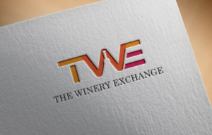 The Winery Exchange is the name of the business, but it doesn't have to be a word logo | Logo Design by Atec