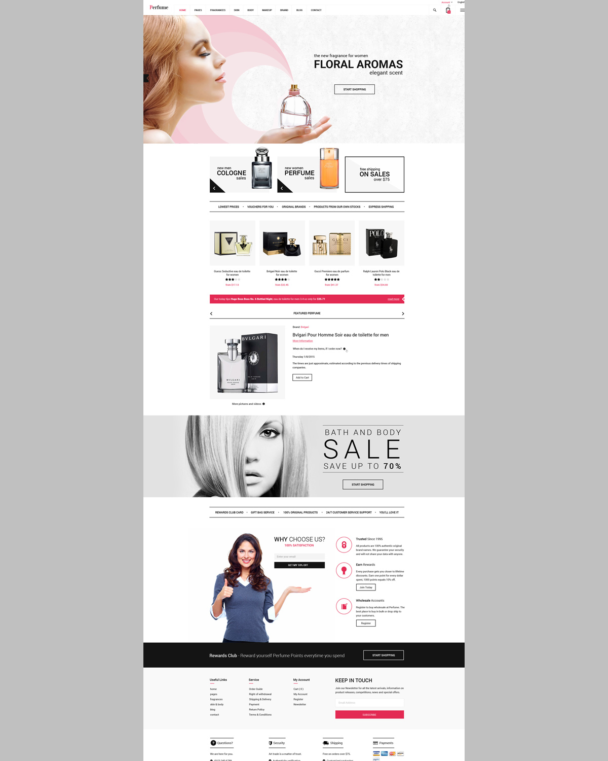 Diseño Web por Roy para Ferrole Parfum | Diseño #14283202