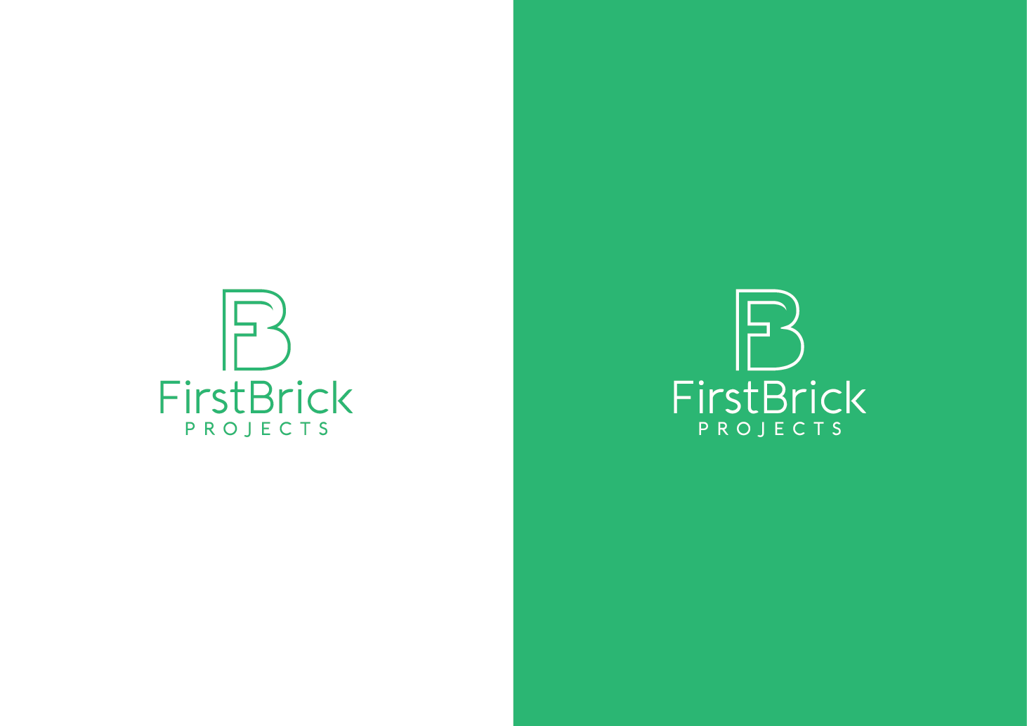 Logo Design by art by SUGU for Firstbrick Projects | Design #14288185