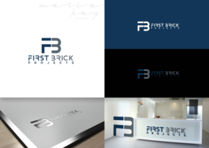 Logo Design by maria-kaz for Firstbrick Projects | Design: #14385299