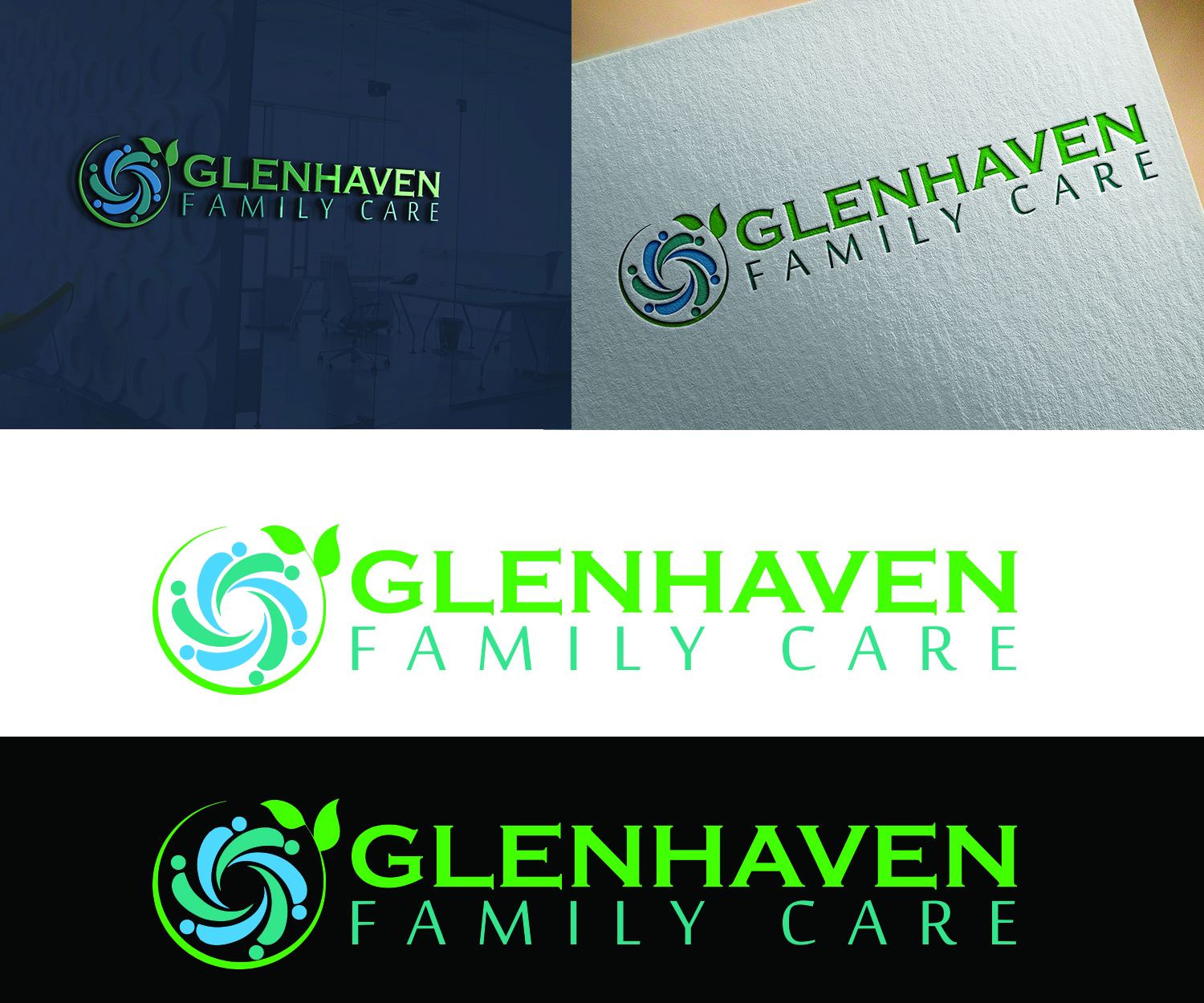 Logo Design by jameskatholine for Glenhaven Family Care | Design #14277532