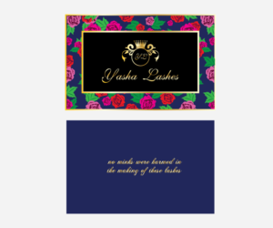 Print Design by Wonderful design for Yasha Lashes  | Design: #14295185