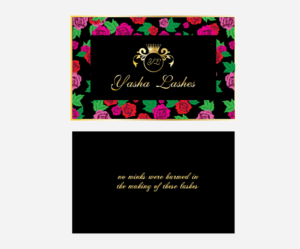 Print Design by Wonderful design for Yasha Lashes  | Design: #14295250