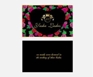 Print Design by Wonderful design for Yasha Lashes  | Design: #14295251