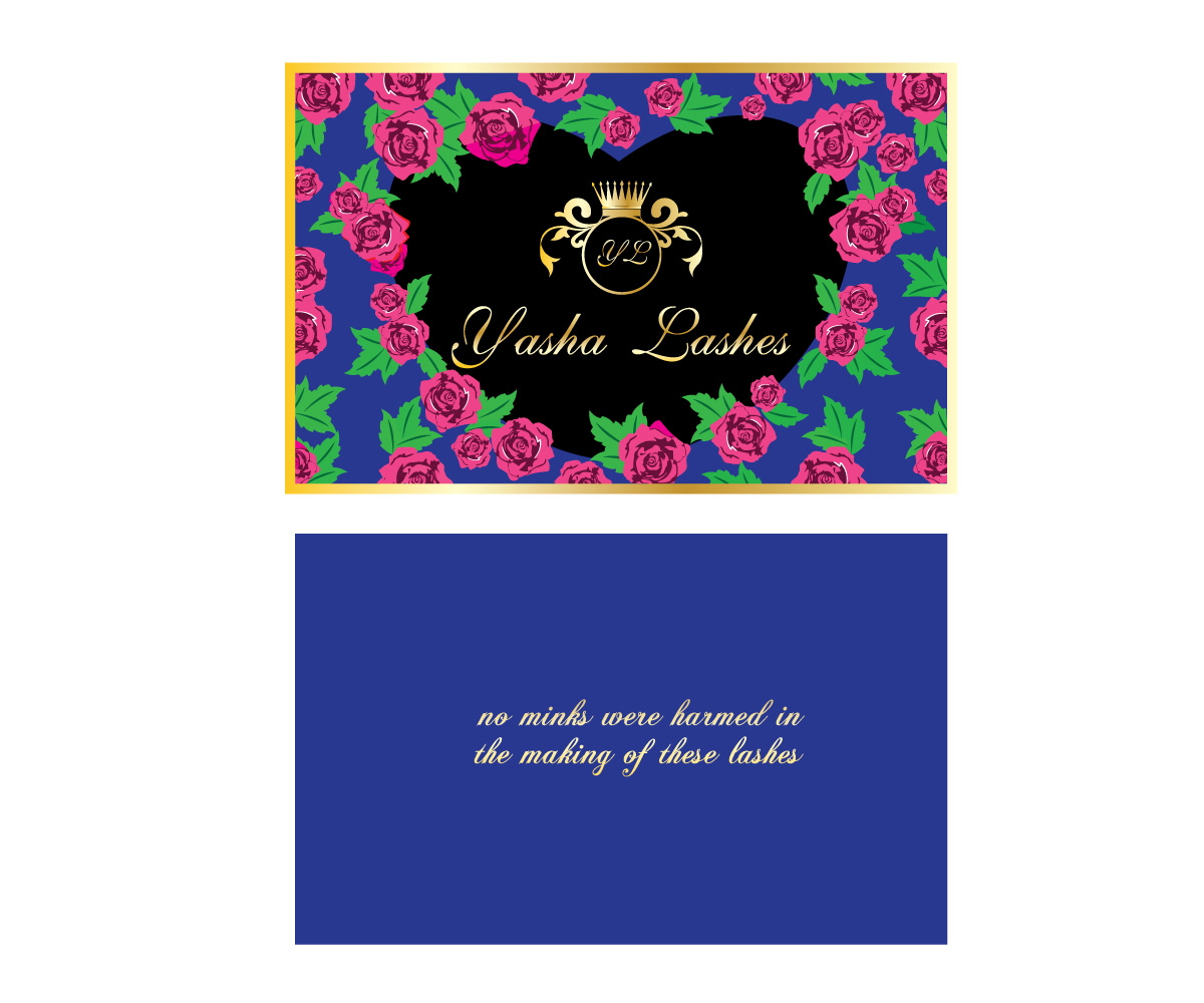 Print Design by Wonderful design for Yasha Lashes  | Design #14321642