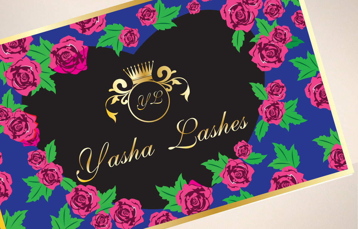 Print Design by Wonderful design for Yasha Lashes  | Design #14321645