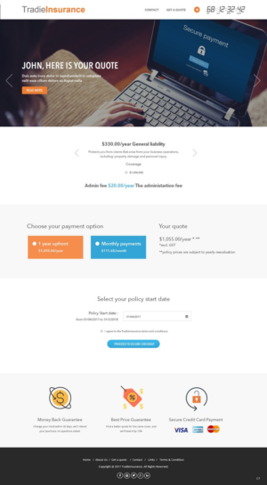 Web Design by pb for this project | Design: #14293287