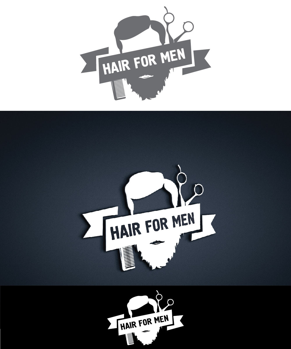 Logo Design by joliau for Hair For Men | Design #14289905