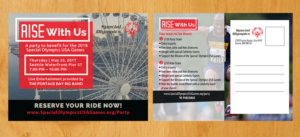 Postcard Design by Venus L. Penaflor for Special Olympics USA Games | Design: #14330705