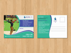 Postcard Design by ecorokerz for Special Olympics USA Games | Design: #14326264
