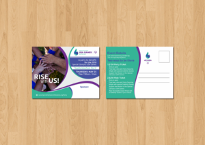 Postcard Design by ecorokerz for Special Olympics USA Games | Design: #14332987