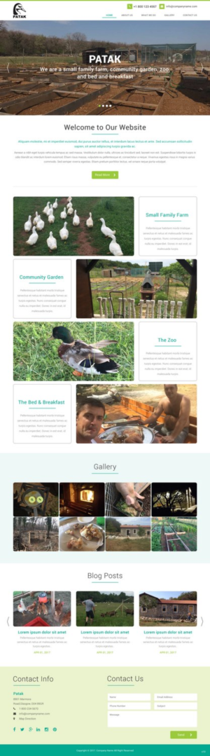 Web Design by pb for this project | Design: #14327735